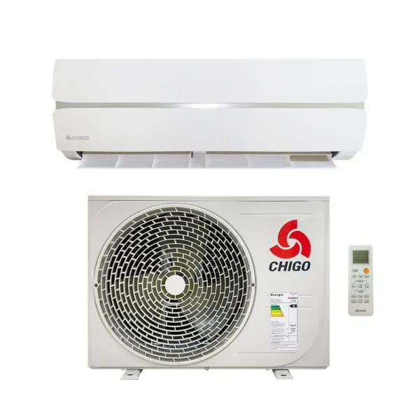 Aire Acondicionado Split CHIGO Alta Eficiencia 24.000 BTU – Blanco